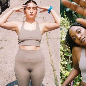 NWT Girlfriend Limestone Paloma Bra